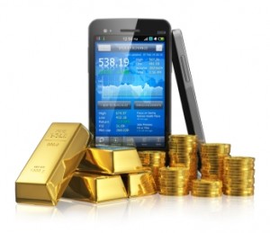 On peut acheter de l'or physique sur Internet avec un smartphone